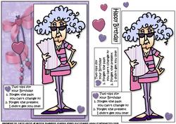 Stella Has Tips for Your Birthday Quick Card