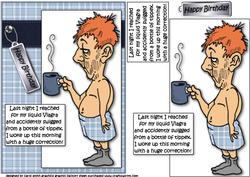 Berts Mixed Up Viagra and Tippex Quick Card
