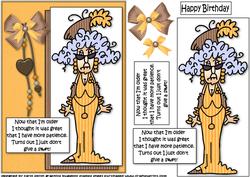 Stella Has More Patience Quick Card