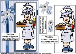 Nurse Margaret Get Well Soon Quick Card