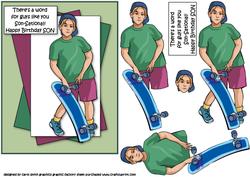 Son-sational Skateboarder Birthday