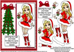 Miss Mistletoe Sends Hugs and Kisses