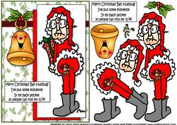 Gus Puts His Mistletoe in His Back Pocket
