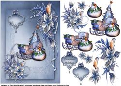 Winter Flowers Christmas