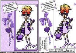 Rita is Shopping for Shoes Quick Card