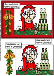 Gus Keeps the Merry in Christmas