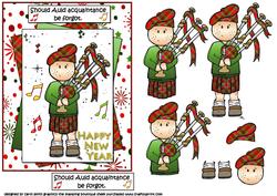 Bagpipe Boy New Year Step by Step