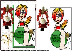J.j. Says Dear Santa Let Me Explain Quick Card
