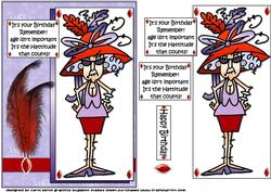 Stella Age Isn't Improtant Quick Card