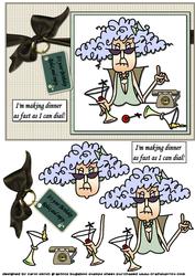 Stella is Making Dinner