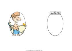 Rub-a-dub-dub I'm Off to the Pub Insert