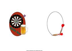 Darts and a Pint Insert