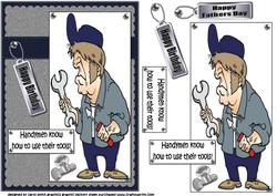 DIY Dan the Handyman Quick Card