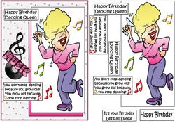The Dancing Queen Quick Card