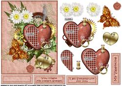 My Steaming Heart Steampunk Valentine