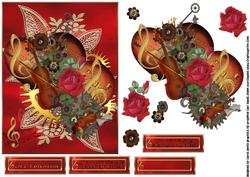 Musical Steampunk Valentine