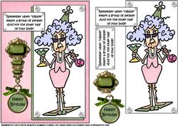 Stella Remembers the Hippies Quick Card