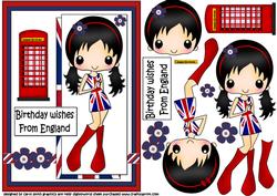 Happy Birthday from England Girl