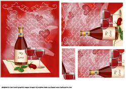 Wine and Roses for My Love Pyramid