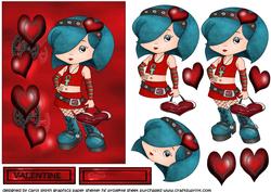 Goth Girl Valentine