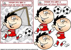 Birthday Boy Football