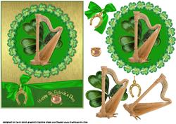 St Patricks Day Green and Gold