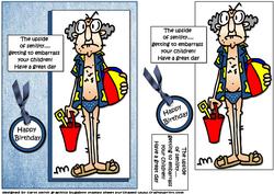 Gus Knows About Senility Quick Card