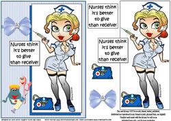 Nurses Like to Give Quick Card