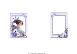 A Vintage Portrait a Vision in Lilac Insert