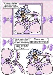 Stella Says Friends Are Like Bras