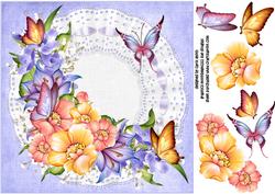 8x8 Spring Flowers