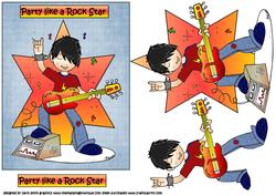 Party Like a Rock Star Quick Card