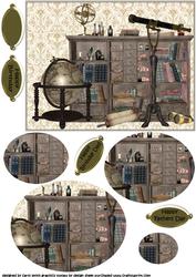 The Antique Study Oval Pyramid