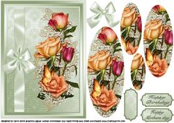 Joy of Roses for Mum Pyramid