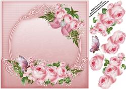 8x8 Pink Peony's
