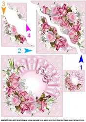Roses in the Pink Side Stacker