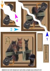 Lets Go Horse Riding Side Stacker
