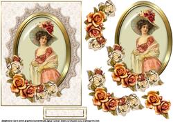Aint She Sweet Vintage Lady