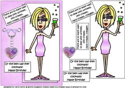 J.j. Loves Cocktails Quick Card