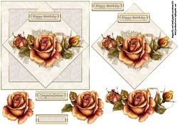 A Rose Plain and Simple Decoupage