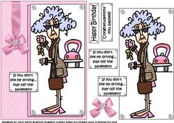 Stella Passed Her Driving Test Quick Card