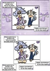 Stella and Gus Soul Mates Anniversary Quick Card
