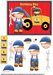 Birthday Boy Mechanic
