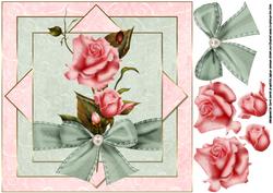 8x8 a Rose Pure and Simple