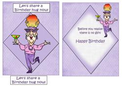 Edna Wants a Birthday Hug Inside Out Topper Sheet