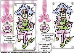 Stella Admits Her Age Quick Card