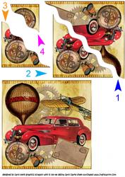 Modes of Travel Vintage Side Stacker