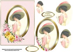 Lady of Elegance Oval Pyramid