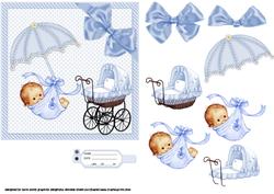 New Baby Boy Side Stacker