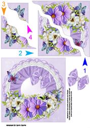Purple Splendor Side Stacker